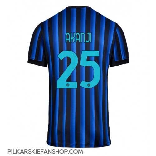 Koszulka piłkarska Inter Milan Manuel Akanji #25 Strój Domowy 2025-26 tanio Krótki Rękaw Koszulka piłkarska Inter Milan Manuel Akanji #25 Strój Domowy 2025-26 tanio Krótki Rękaw